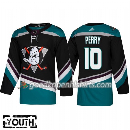 Anaheim Ducks Corey Perry 10 Adidas 2018-2019 Alternate Authentic Shirt - Kinderen